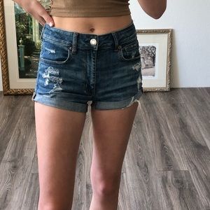 American Eagle High Rise Shorts